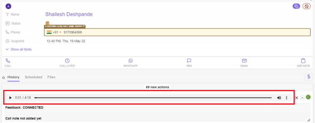 call recording feature in telecrm for accurate call tracking | how to increase sales