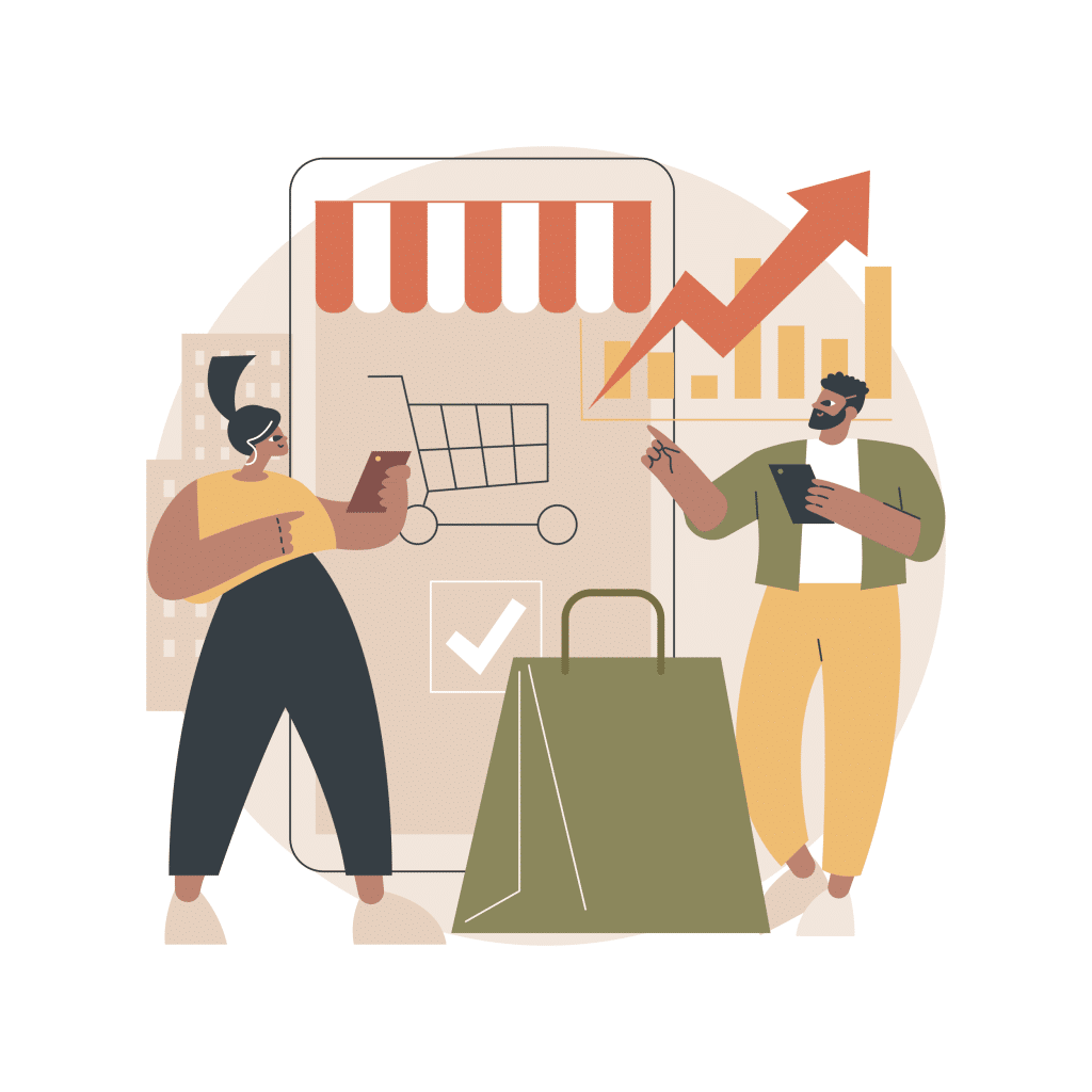 Opening line for retail industry.