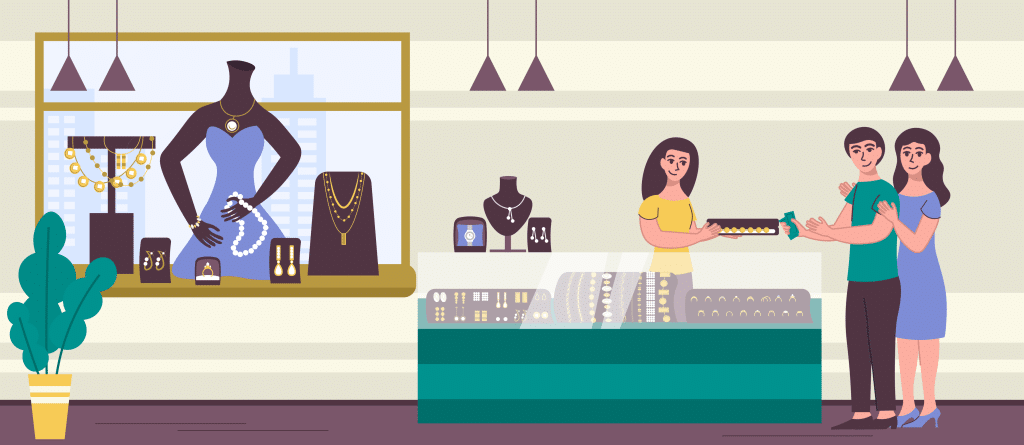 Sales script for opening gems and jewellery industry.
