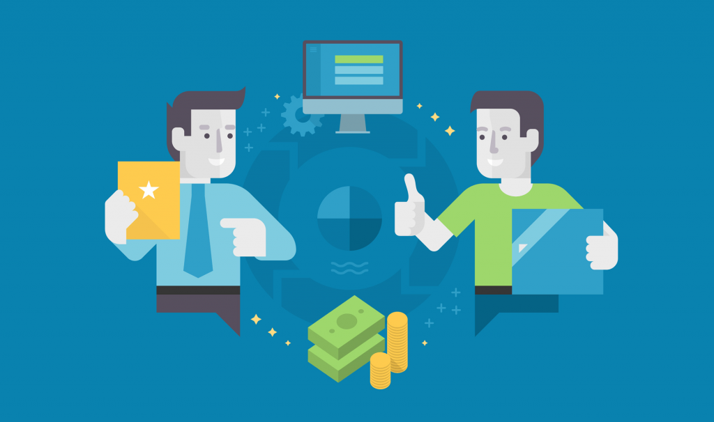 You can use your customers in team selling | Team Selling