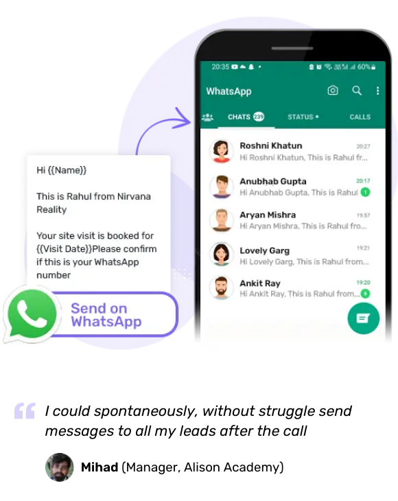 1-click whatsapp
