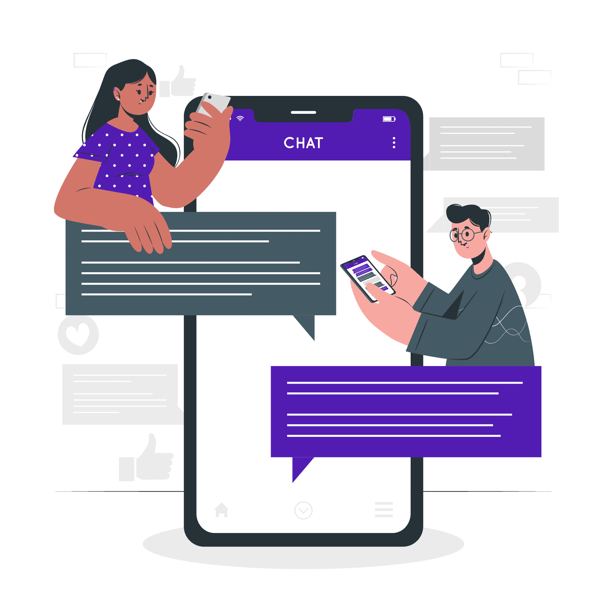 With WhatsApp ads, you bring leads directly into your WhatsApp chat facilitating faster query resolution.
