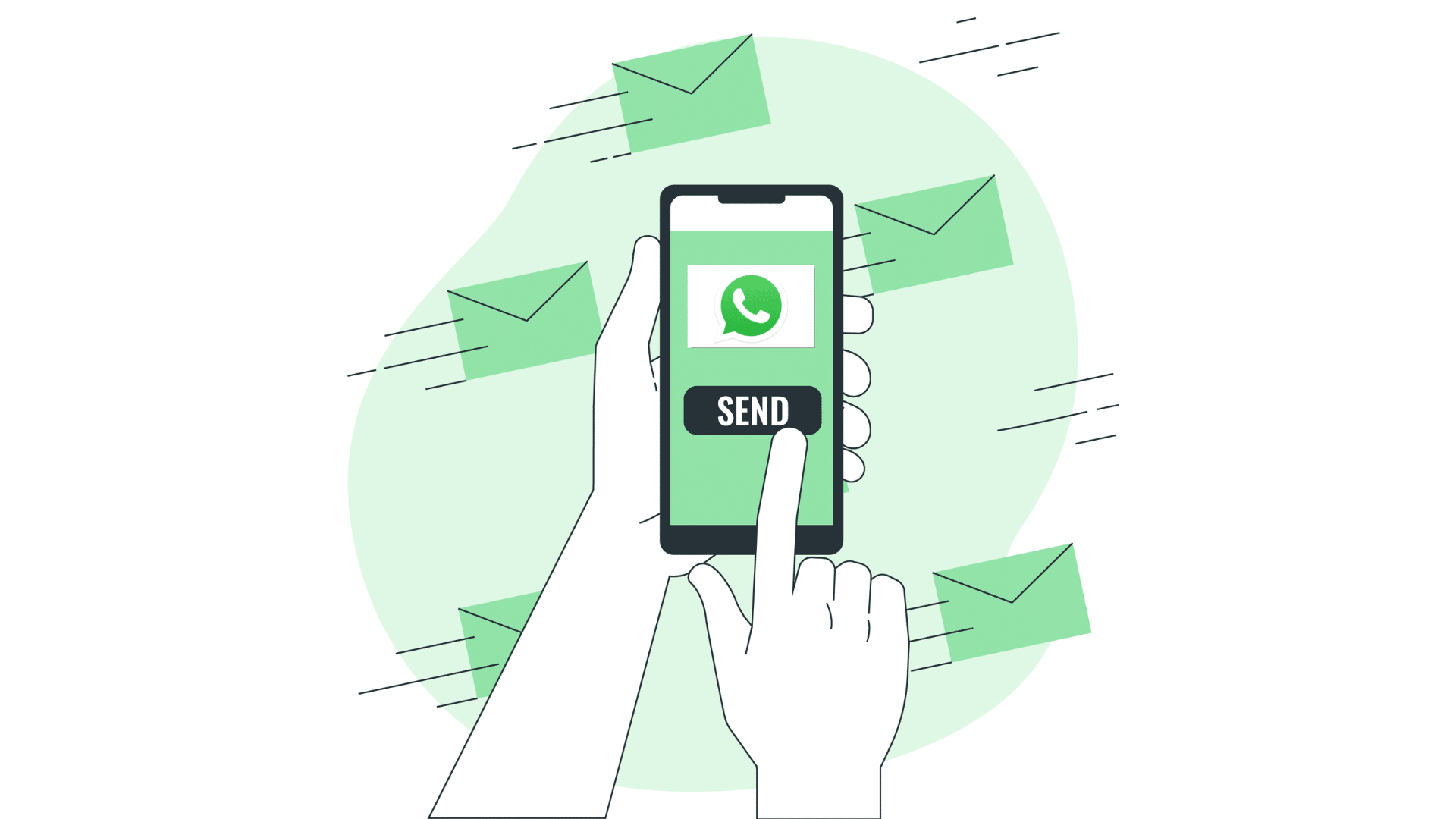 Send bulk messages to your leads or customers