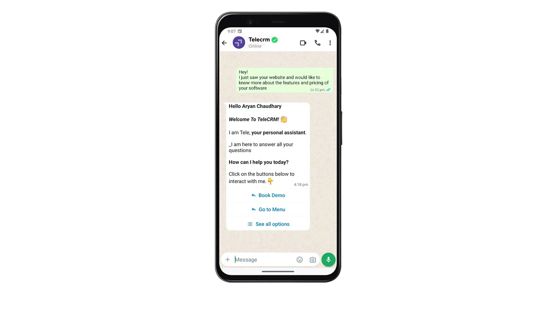 How to Create WhatsApp Chatbot in 10 mins [2025]