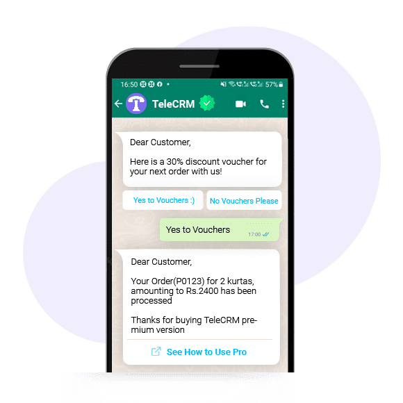 WhatsApp cloud API