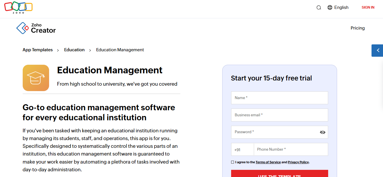 Zoho CRM